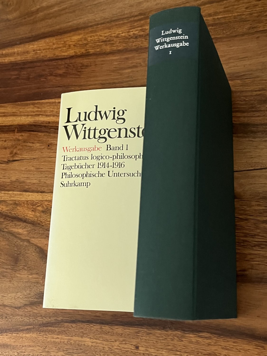 Werkausgabe in 8 Bänden Hg.“ (Ludwig Wittgenstein) – Buch